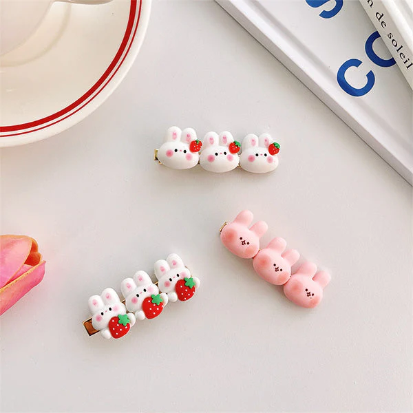 3D Bunny Hair Clip