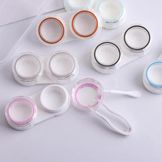 6-in-1 Clear Contact Lens Organizer Storage Case - Image 4