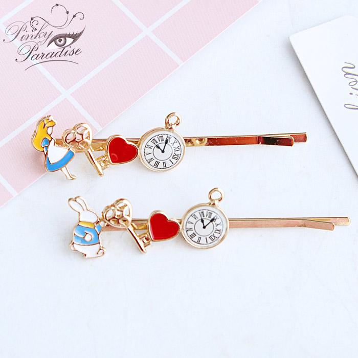 Alice in The Wonderland Bobby Pin Set - Image 2