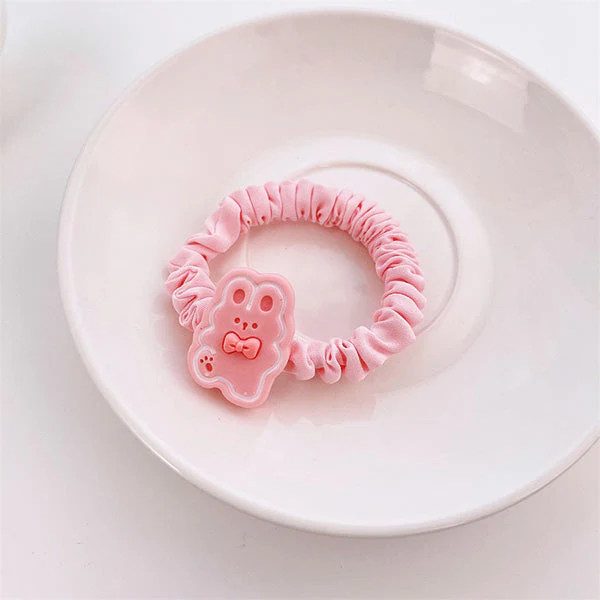 Bunny Fabric Hair Tie - Image 5
