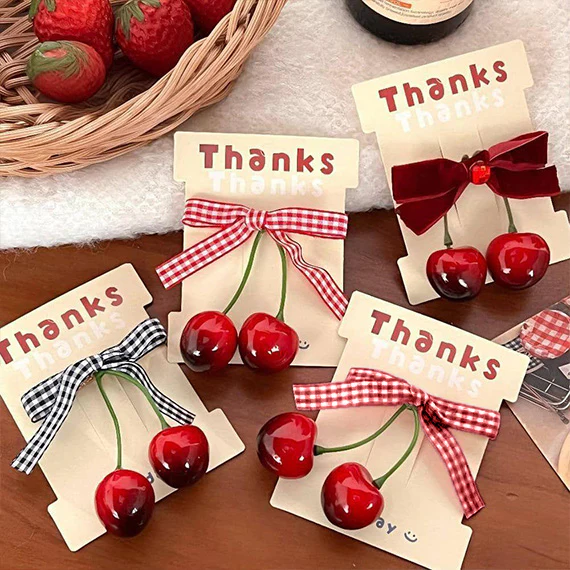 Cherry Bombshell Hair Clip - Image 2
