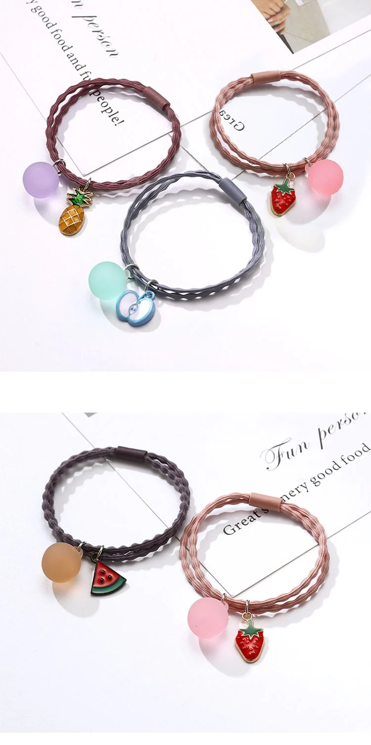 Fruit Charm Hair Tie - Image 2