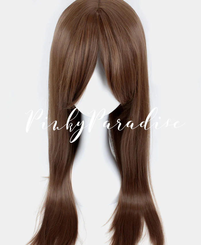 Chocolate Brown Long Straight 70cm - Image 2