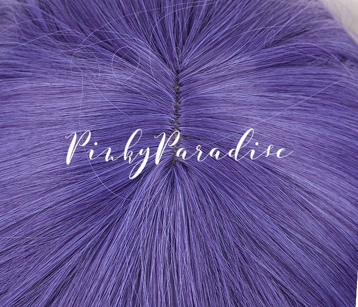 Indigo Violet Long Curly 70cm - Image 4
