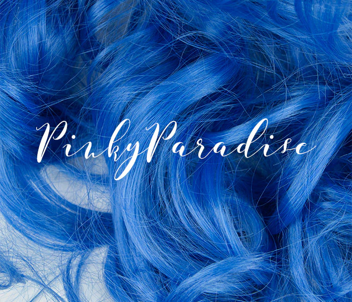 Zaffre Blue Long Wavy 70cm - Image 4