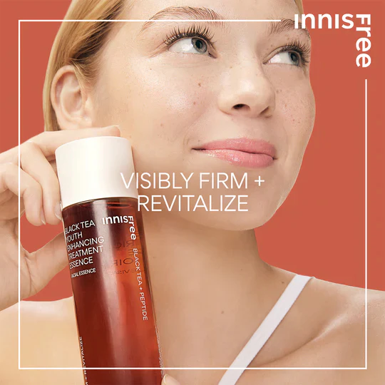 Innisfree Black Tea Youth Enhancing Treatment Essence - Image 4
