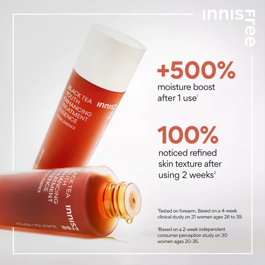 Innisfree Black Tea Youth Enhancing Treatment Essence - Image 6
