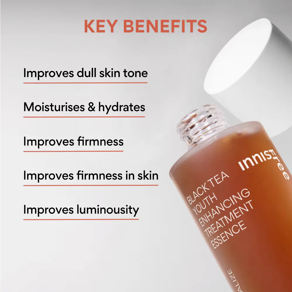 Innisfree Black Tea Youth Enhancing Treatment Essence - Image 9