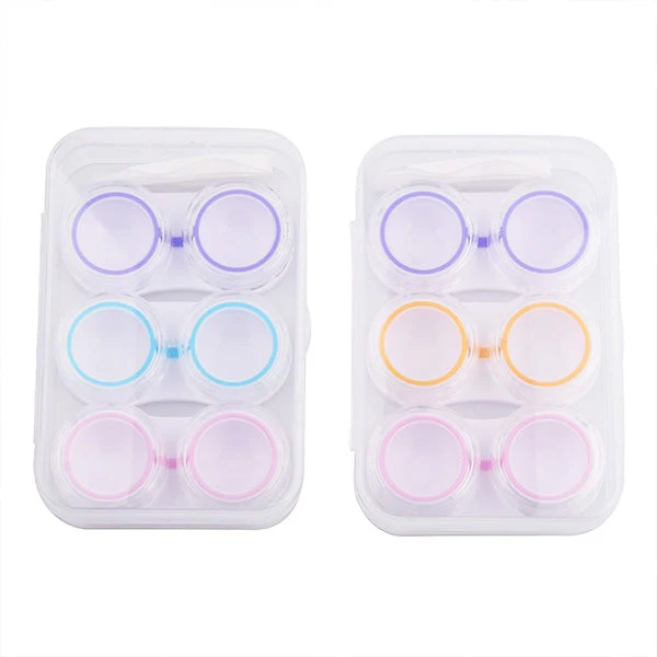 Mini Transparent Contact Lens Storage Case - Image 5