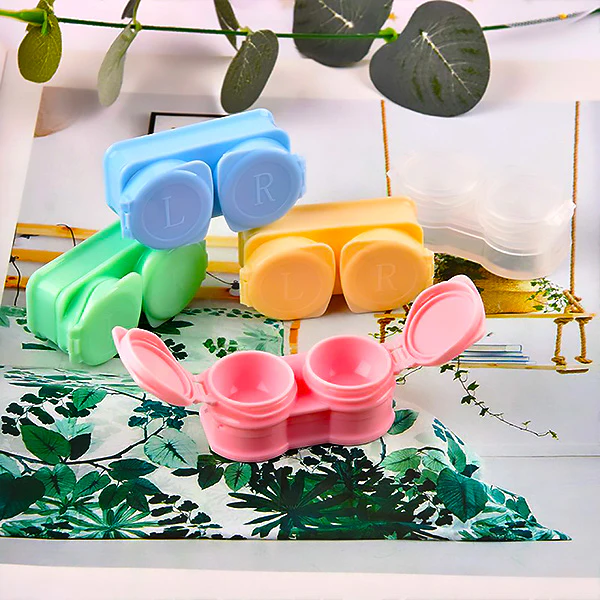 Pastel Macaron Mini Clamshell Travel Lens Case - Image 2