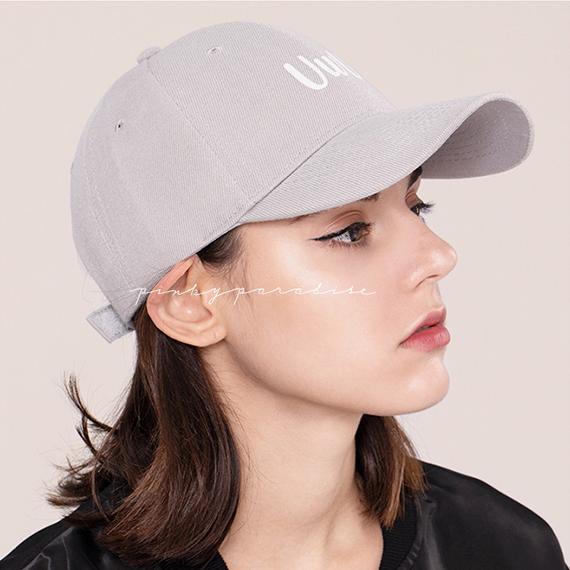Personalized Custom Baseball Caps Grey - Image 3