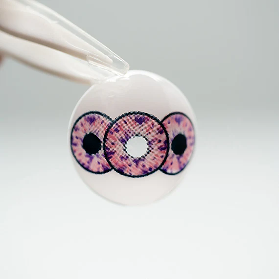 Princess Pinky Triple Iris Illusion Sclera - Image 4