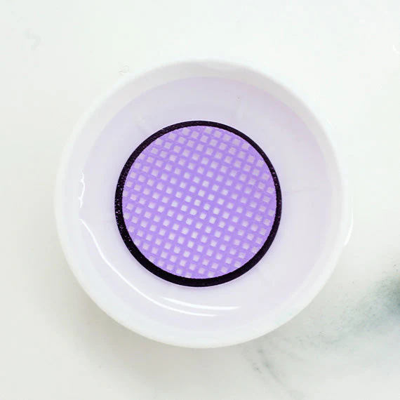 Princess Pinky Violet Mesh With Rim Mini Sclera - Image 3