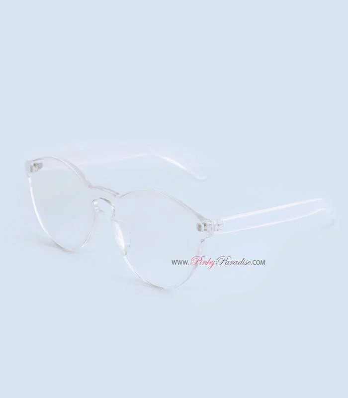 Rimless Tinted Sunglasses - Image 2
