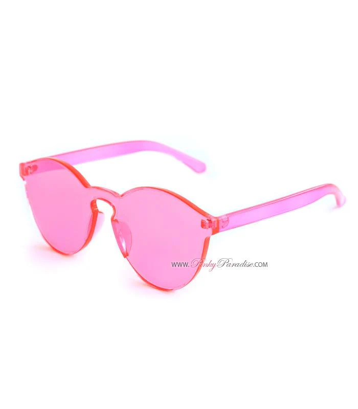 Rimless Tinted Sunglasses - Image 3