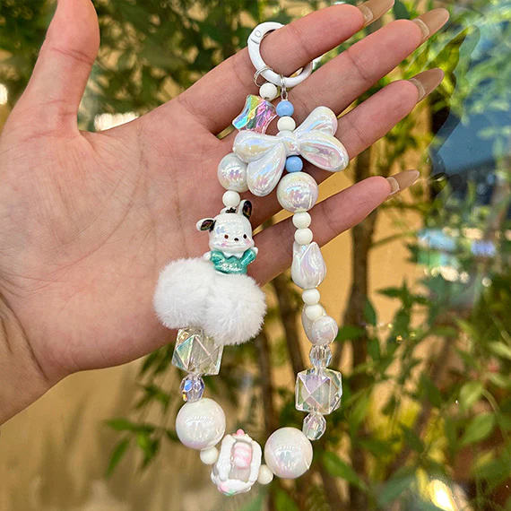 Sanrio Beaded Charm Phone Wrist Strap - Image 10
