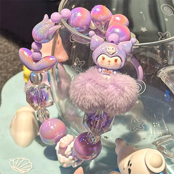 Sanrio Beaded Charm Phone Wrist Strap - Image 6