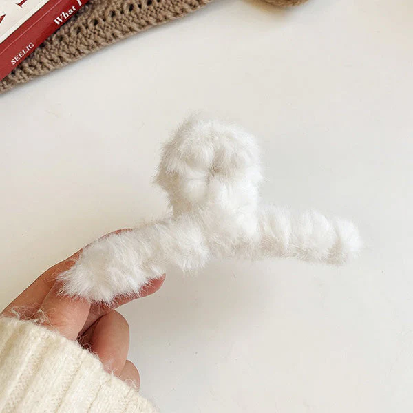 Soft Fluffy Claw Clip - Image 4