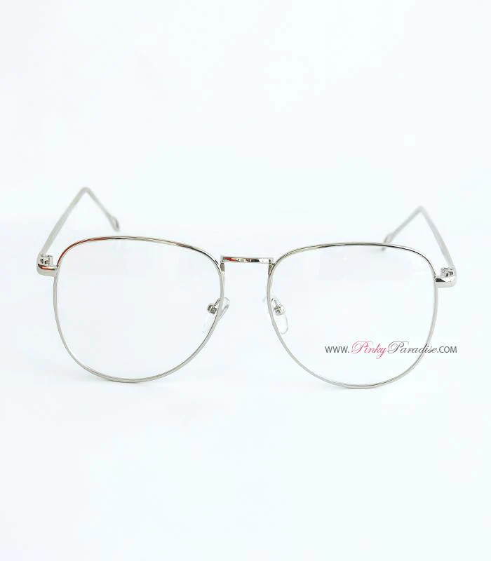 Thin Metal Frame Glasses - Image 2