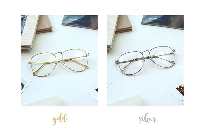 Thin Metal Frame Glasses - Image 5