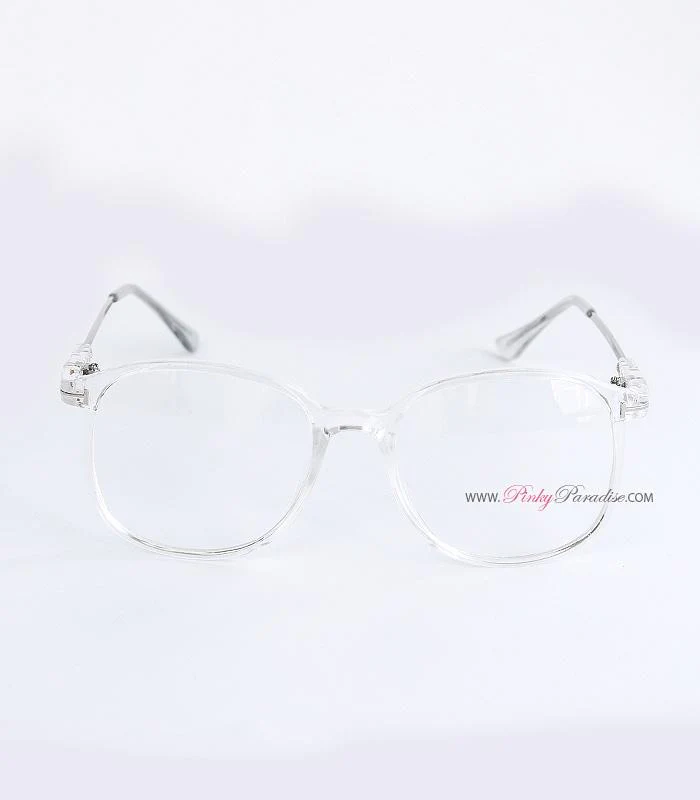 Transparent Clear Frame Glasses - Image 2