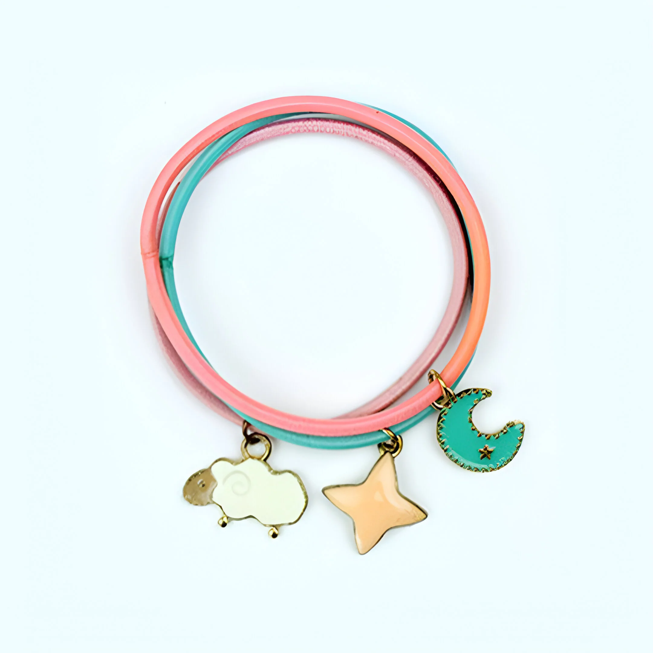 Triple Wrap Charm Hair Tie - Image 9