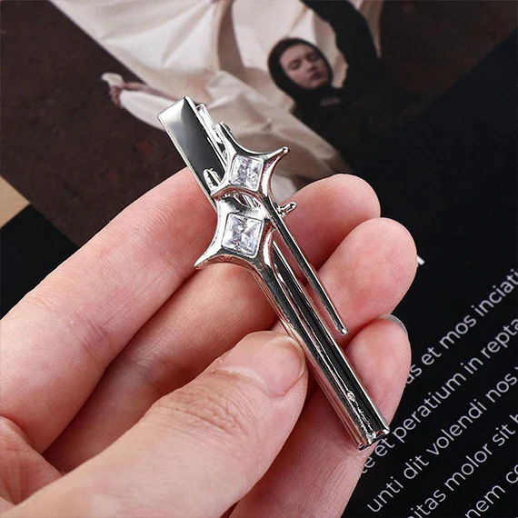Twin Stars Hair Clip - Image 2