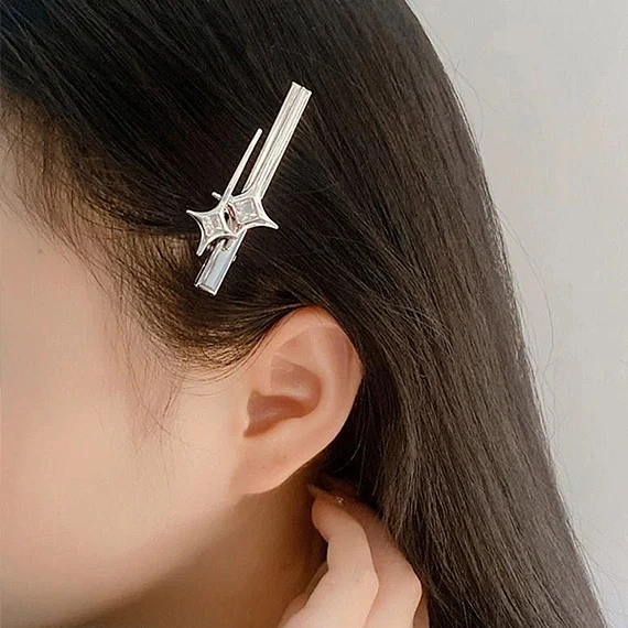 Twin Stars Hair Clip - Image 3