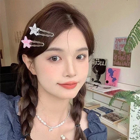 Y2K Rhinestone Star Hair Clip - Image 4